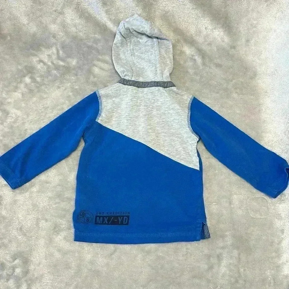 Mexx - long sleeve pullover hooded t-shirt. Size 12-18 months - Picture 5 of 6